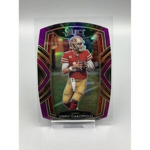 JIMMY GAROPPALO 2020‎ NFL SELECT PURPLE PRIZM DIE CUT CLUB LEVEL SP #218 49ERS